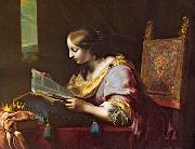 St Catherine Reading a Book sd DOLCI, Carlo